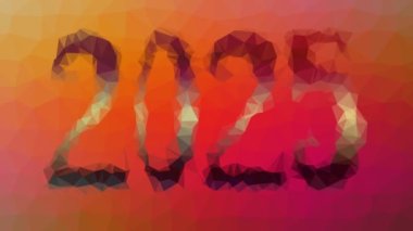 2025 Sönük Tekno Tesselleme Döngüsü Canlandırma Üçgenleri