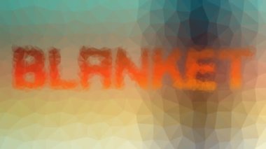 Battaniye soluklaşması tekno tessellasyon canlandırılmış üçgenler