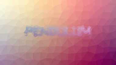 Sarkaç ilginç bir şekilde ortaya çıkıyor. Döngülü çokgenleri canlandırıyor.