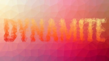 Dinamit garip tesselleştirilmiş döngüler titreşimli çokgenler çözüyor.