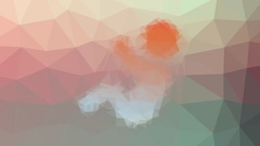 bebek soldu ilginç tessellasyon döngüsü hareket eden çokgenler