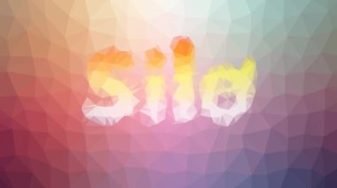 Tekno tesselleme silosu hareket eden çokgenler