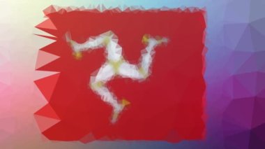 Man Flag Adası ISO: IM modern tesselleme döngüsü titreşimli çokgenler