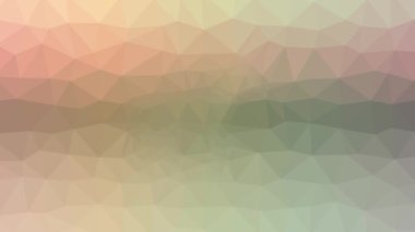 At çözünürlüğü garip tesselleme döngüsü animasyon üçgenleri