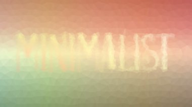 Minimalist Çözümleme Tekno Tesselleştirme Döngü Darbe Üçgenleri