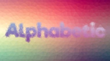 Alfabetik Solgunluk Tekno Tesselleme Döngü Taşıma Çokgenleri