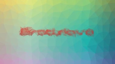 Bratislava zayıflama tekno tesselleme döngüsü hareket eden üçgenler