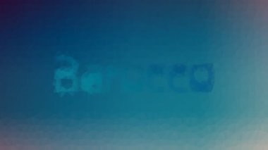 Barocco Tekno Tessellasyon Döngüsü Animasyon Çokgenleri