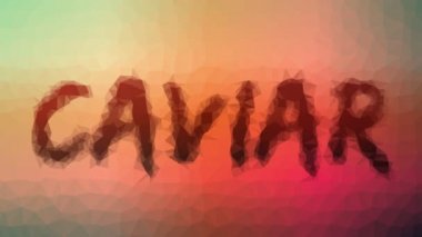 Havyar modern tessellasyonu eritiyor çokgenleri hareket ettiriyor