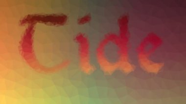 Gelgit, tuhaf bir tessellasyon, titreşimli çokgenler.