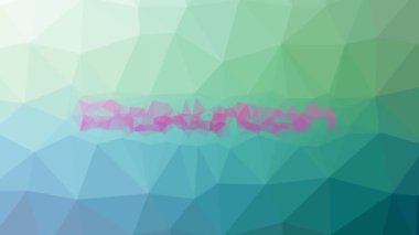 Pakistan sönük tekno tessellasyon döngüsü titreşimli üçgenler