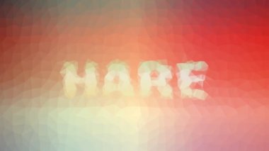 Tavşan, modern tesselleştirilmiş döngü hareketli üçgenleri çözüyor