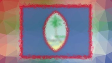 Guam Flag ISO: GU ilginç bir şekilde ortaya çıkıyor.