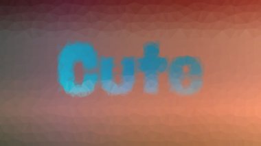 Şirin Görünen Tekno Tesselleme Döngü Darbe Üçgenleri