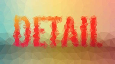 Ayrıntılar soldur modern tessellasyon döngü hareketli üçgenler