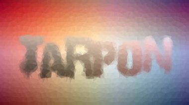 Tarpon Soluklaşması İlginç Tesselleştirilmiş Döngü Nabız Çokgenleri