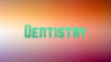 Diş hekimliği tuhaf tesselleştirilmiş döngü hareketli çokgenler