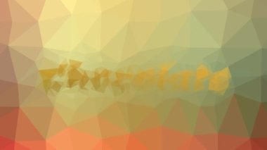 Çikolata tuhaf bir şekilde çözünüyor. Döngüyü çözüyor, üçgenleri canlandırıyor.