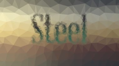 Çelik solukluğu teknolojik tesselleştirilmiş döngü hareket eden çokgenler