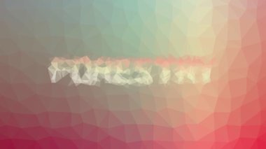 Ormancılık Tekno Tessellasyon Döngüsü Hareketli Çokgenler