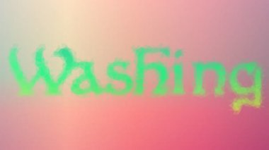 Yıkama ilginç bir şekilde tesselleştirilmiş döngü animasyon çokgenler