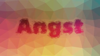 Endişe solma tekno tessellasyon hareket eden üçgenler