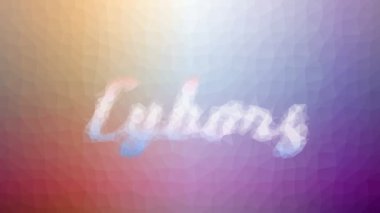 Cyborg tekno tessellasyon çözeltisi hareket eden üçgenler