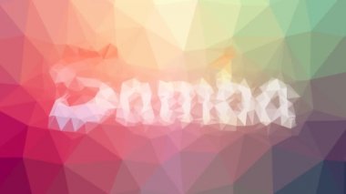 Samba soluk modern tessellasyon döngüsü darbe üçgenleri