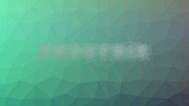 Meyve püresi garip tesselleştirilmiş döngüler animasyon üçgenleri