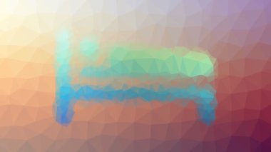 Otel çözünürlüğü teknolojik tessellasyon titreşimli çokgenler