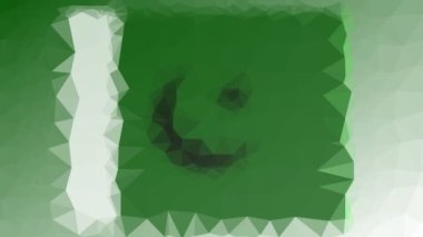 Pakistan Bayrağı ISO: PK ortaya çıktı teknolojik tessellasyon hareket eden çokgenler