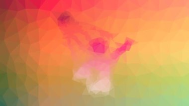 duş solgunluğu ilginç tessellasyon döngüsü canlandırılmış üçgenler