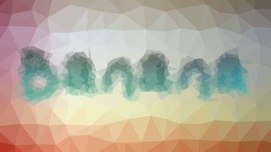 Muz ortaya çıkıyor. Tesseling döngüsü. Titreşimli çokgenler.