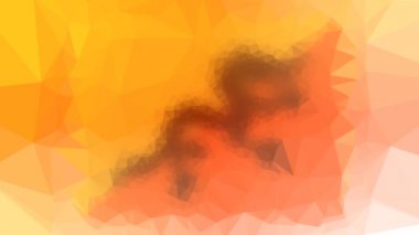 Bhutan Flag ISO: BT garip tesselleştirilmiş döngü titreşimli üçgenleri eritiyor