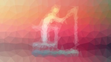 balıkçı iskelesi tekno tesselleştirilmiş döngü hareketli çokgenler