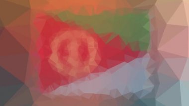 Eritrea Flag ISO: Acil Servis ilginç tesselleme döngüsü titreşim üçgenleri çözüyor