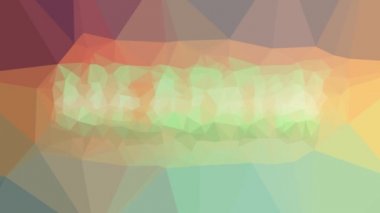 Çayırda tuhaf bir tessellasyon beliriyor. Hareket eden çokgenler.