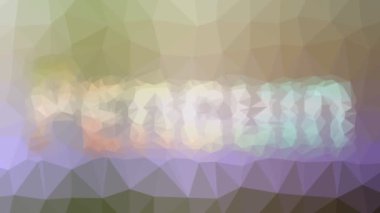 Penguen kaybolur Garip tesselleştirilmiş döngüler hareket eden çokgenler