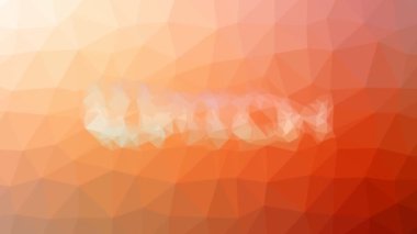 Hareket eden çokgenleri gösteren sönük teknolojik tesselleştirilmiş döngüyü izle