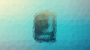 Kitap kaybolur garip tesselleme döngüsü hareket çokgenler