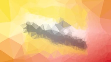 Brunei Darussalam Flag ISO: BN soluk tekno tesselleştirilmiş döngü titreşimli üçgenler