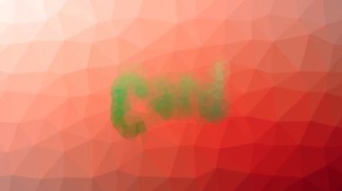 Kart garip bir şekilde ortaya çıktı. Döngüsel döngü, titreşimli çokgenler.