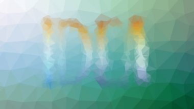 Fikir soluklaşması teknolojik tessellasyon titreşimli çokgenler