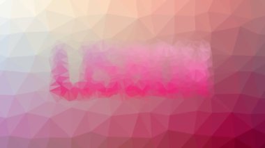 Lizbon tekno tesselleştirilmiş döngü animasyon çokgenleri