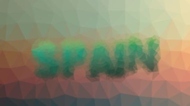 İspanya tekno tessellasyonu eritiyor hareket eden çokgenler