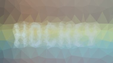 Modern tessellasyon ortaya çıkan hokey, döngü, darbe üçgenleri.