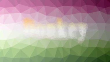 Eşek ilginç bir tessellasyon çözüyor hareket eden üçgenler