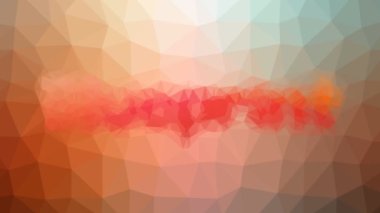 Şablon soluklaşması ilginç tesselleme döngüsü titreşimli çokgenler