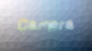 Garip bir tessellasyon beliriyor. Hareket eden çokgenler.