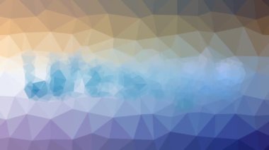 Yaşam tarzı soluklaşma teknolojik tesselleme döngüsü hareket eden üçgenler